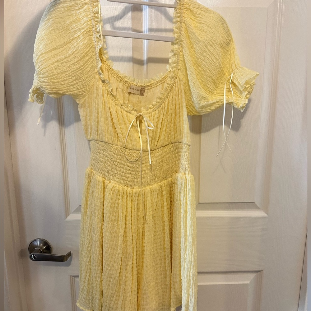 Altar’d State Yellow Dress/ Romper